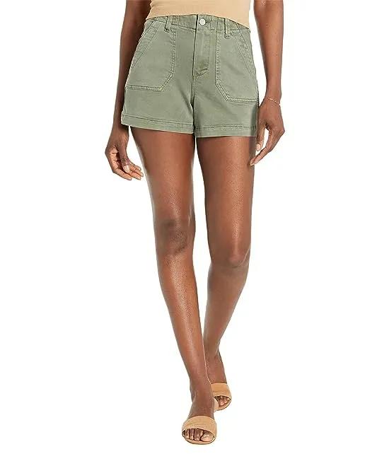 Crush Shorts in Vintage Ivy Green