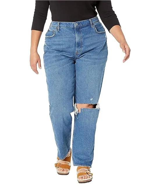Curve Love High-Rise 90s Straight Jeans