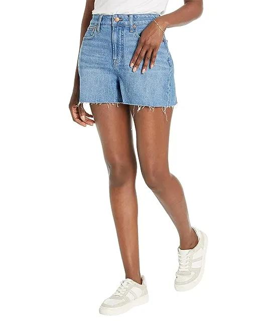 Curvy Perfect Vintange Shorts in Swanset Wash