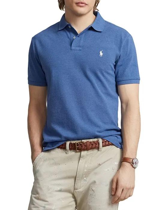 Custom Slim Fit Mesh Polo Shirt