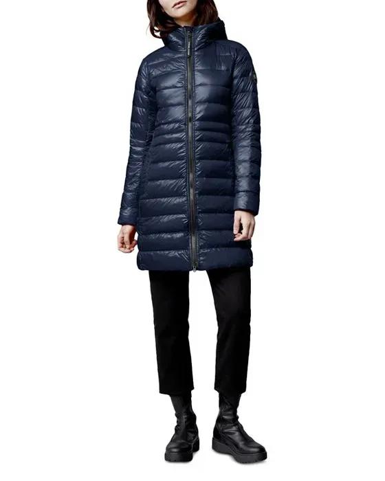 Cypress Hooded Mid-Length Down Coat
