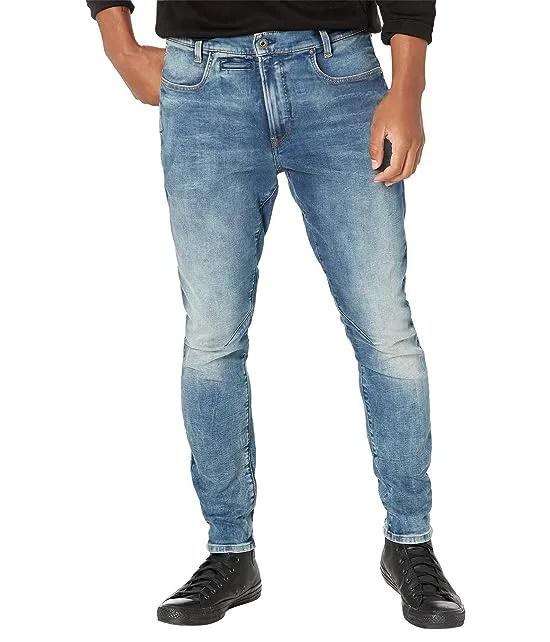 D-Staq 3-D Slim Jeans in Medium Aged