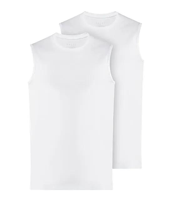 Daily Comfort Crew Neck Muscle Shirt 2-Pack