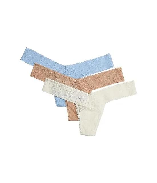 Daily Low Rise Thong Value 3-Pack