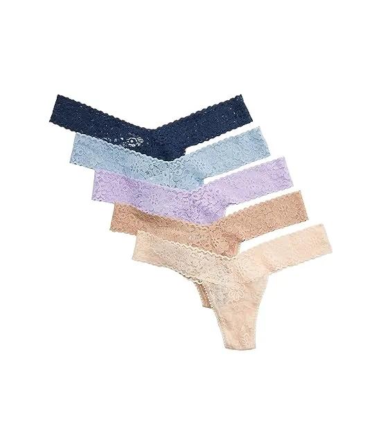 Daily Low Rise Thong Value 5-Pack