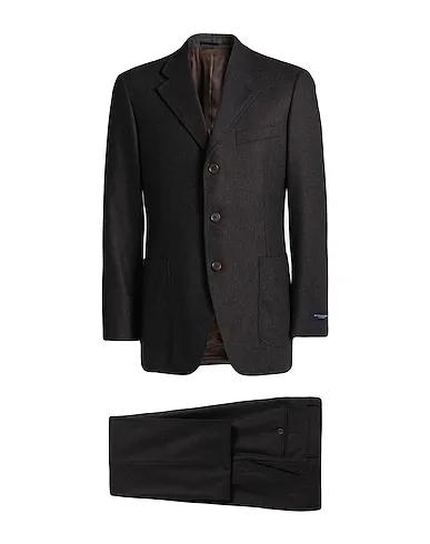 Dark brown Flannel Suits