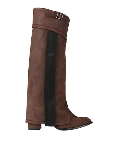 Dark brown Grosgrain Boots
