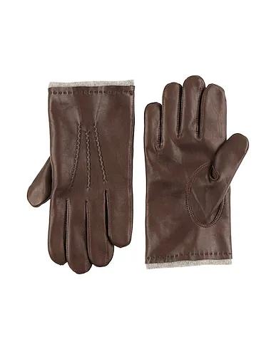Dark brown Knitted Gloves