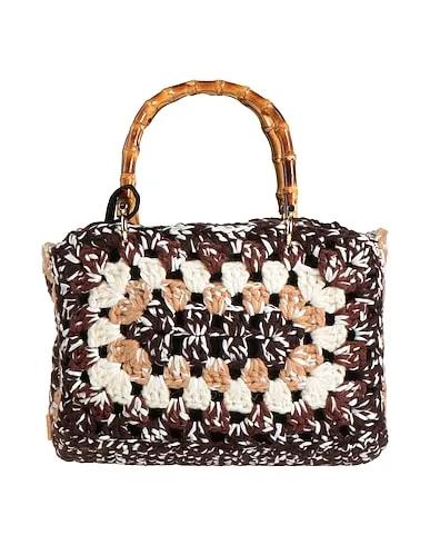 Dark brown Knitted Handbag