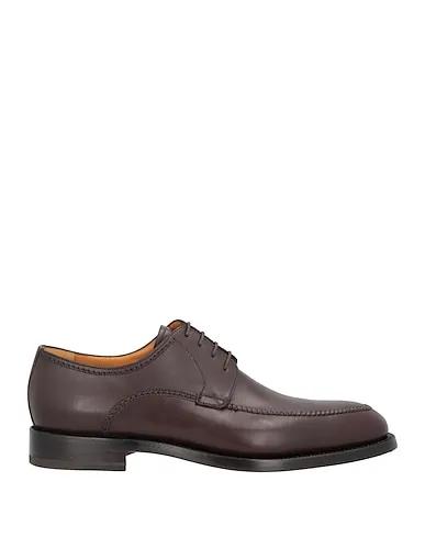 Dark brown Laced shoes