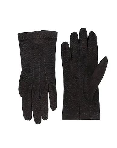 Dark brown Leather Gloves