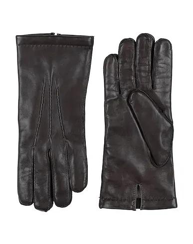 Dark brown Leather Gloves