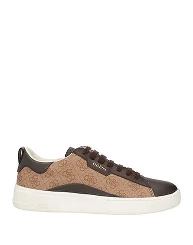 Dark brown Leather Sneakers