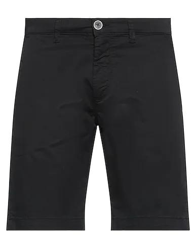 Dark brown Plain weave Shorts & Bermuda