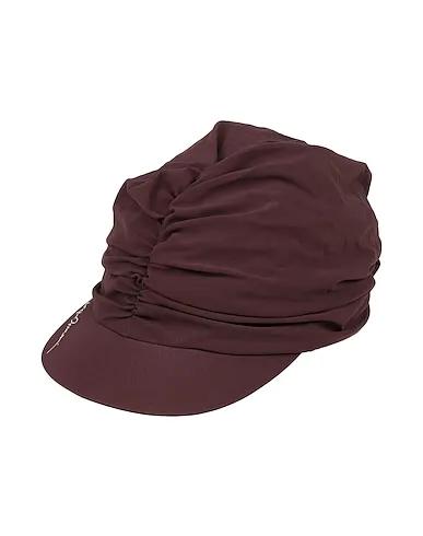 Dark brown Synthetic fabric Hat