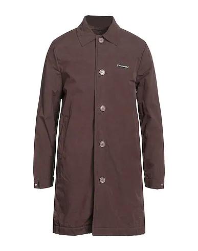 Dark brown Techno fabric Coat
