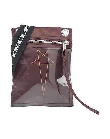 Dark brown Techno fabric Cross-body bags