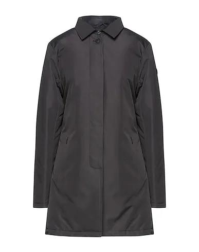Dark brown Techno fabric Full-length jacket