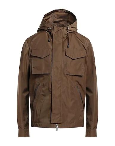 Dark brown Techno fabric Jacket