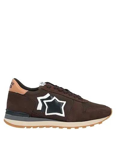 Dark brown Techno fabric Sneakers