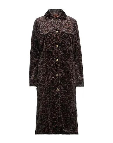 Dark brown Velvet Coat