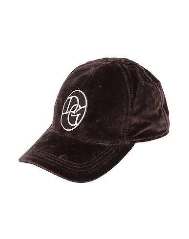 Dark brown Velvet Hat
