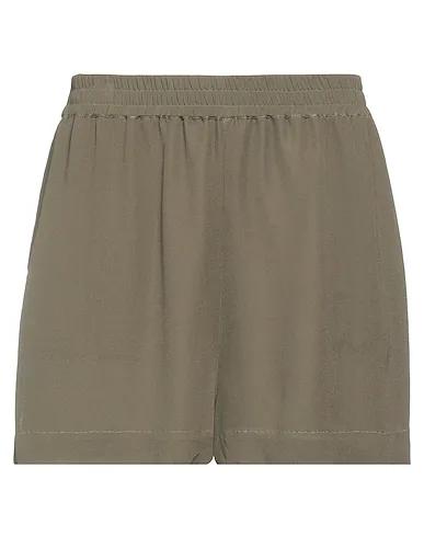 Dark green Crêpe Shorts & Bermuda
