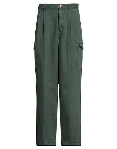Dark green Denim Denim pants