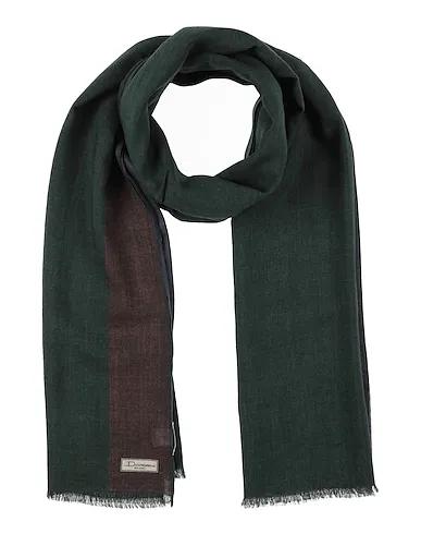 Dark green Flannel Scarves and foulards