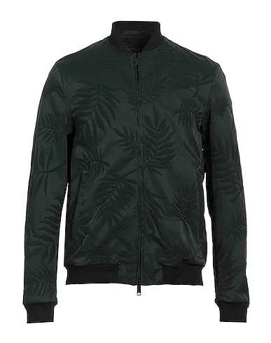 Dark green Jacquard Jacket