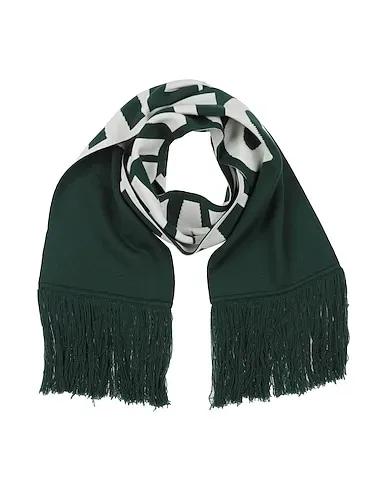 Dark green Jacquard Scarves and foulards