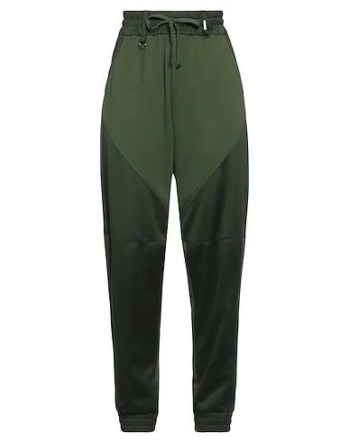 Dark green Jersey Casual pants