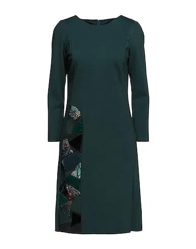 Dark green Jersey Midi dress