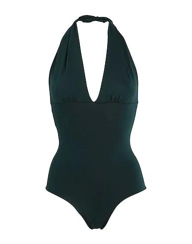 Dark green Jersey One-piece swimsuits Venere
