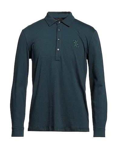Dark green Jersey Polo shirt