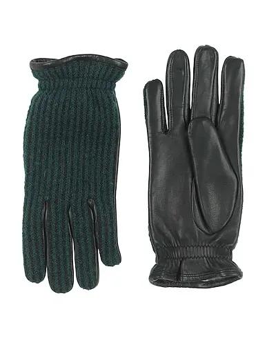 Dark green Knitted Gloves