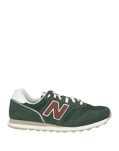 Dark green Leather Sneakers