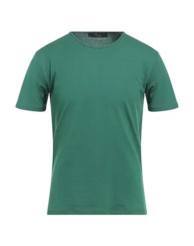 Dark green Piqué T-shirt