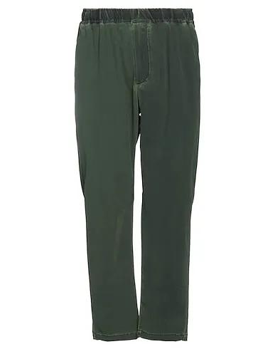 Dark green Synthetic fabric Casual pants