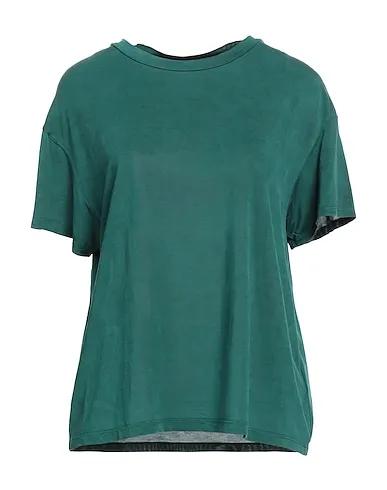 Dark green Synthetic fabric T-shirt