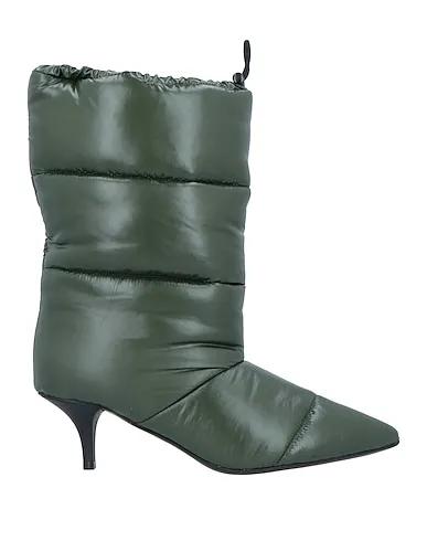 Dark green Techno fabric Ankle boot