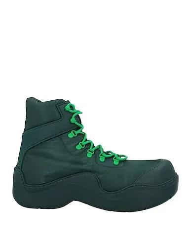 Dark green Techno fabric Boots