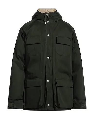 Dark green Techno fabric Shell  jacket