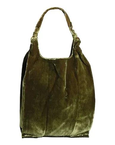 Dark green Velvet Handbag