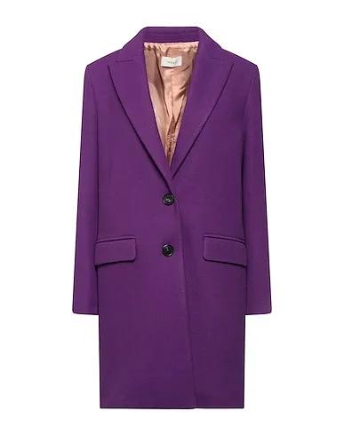 Dark purple Baize Coat