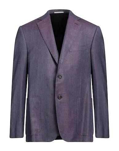 Dark purple Cool wool Blazer