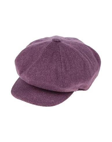 Dark purple Flannel Hat