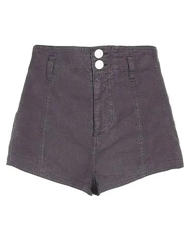 Dark purple Jacquard Shorts & Bermuda