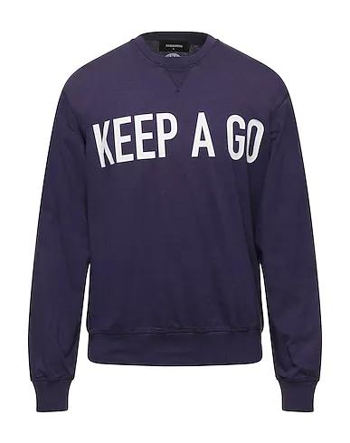 Dark purple Jersey Sweatshirt