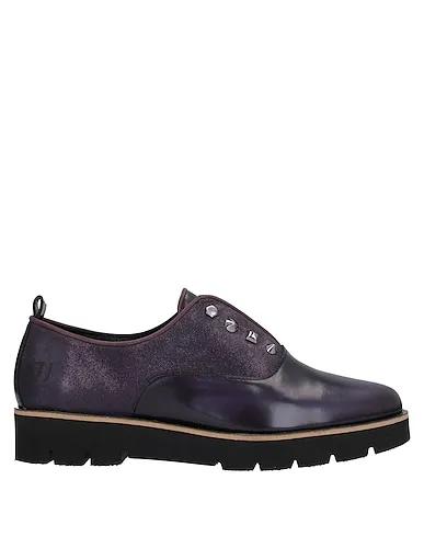 Dark purple Loafers